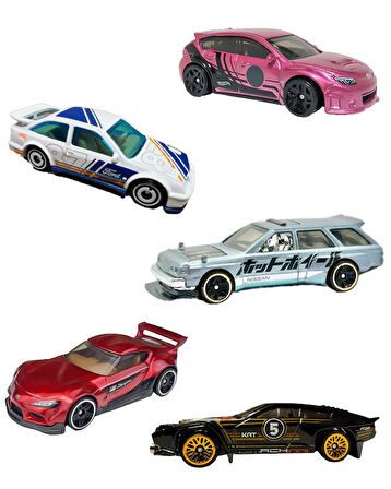 Hot Wheels Beşli Araba Seti Nightburnerz JBJ87