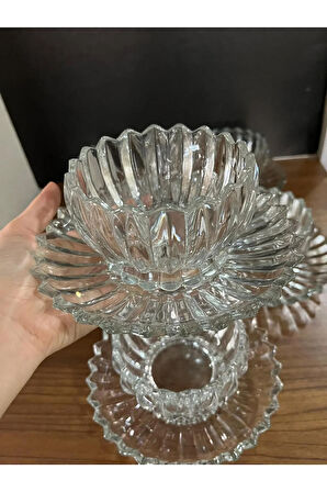 Papatya 12 Parça Çerezlik Kase Takımı Sunumluk