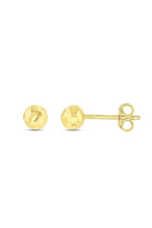 Altın Top Küpe - 14K