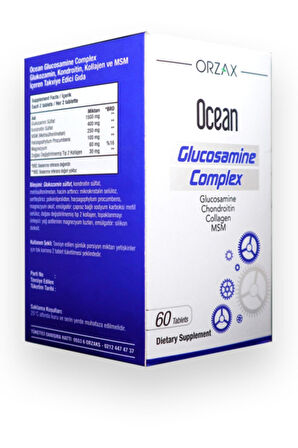Ocean Glukozamin Komplex 60 Tablet