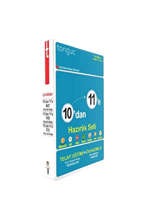 Tonguç 10 dan 11 e Hazırlık Seti Tonguç Akademi
