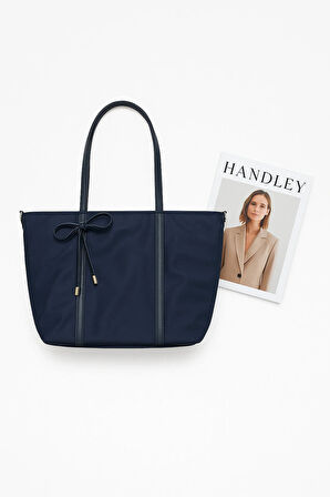 Luxe Bow Tote Omuz Çantası
