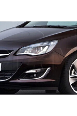 Opel Astra J Sedan Krom Sis Farı Cercevesi 2 Parça P.çelik (2012-)