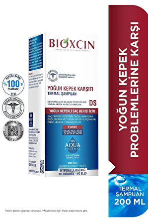 Aqua Thermal Yoğun Kepek Karşıtı Şampuan Ds 200ml 2'li