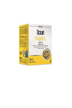 Ocean Vitamin D3 600 IU Sprey 20ml