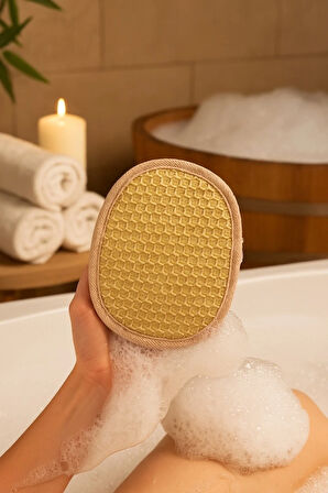 100'lü Hijyenik Banyo Lifi Doğal Masaj Etkili Spa Otel Tatil Kese Eldiven Lif