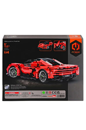 Nessiworld 9812 IMM Mekanik Master Blokları Süper Araba 1:14 1131 Parça