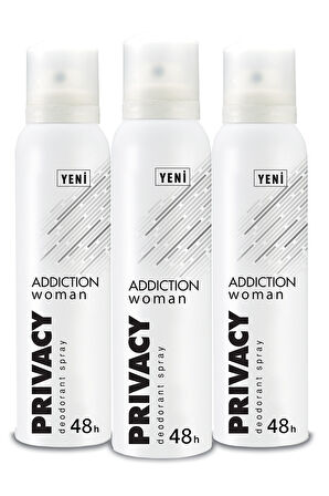 Woman Addiction Kadın Deodorant 3x150ml