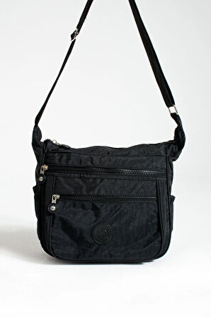 Çok Gözlü Su Geçirmez Kumaş Omuz Çantası