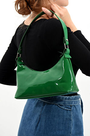 Kadın Rugan Omuz Çantası