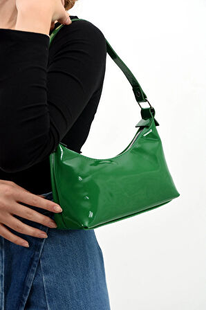 Kadın Rugan Omuz Çantası