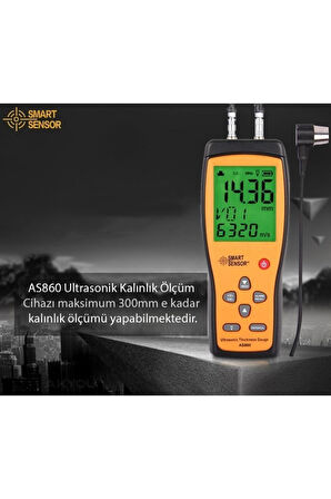 As 860 Ultrasonik Kalınlık Ölçer