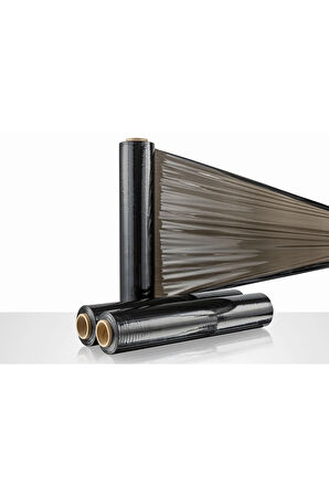 17 Micron 300 Mt 50 Cm Palet Streç Film Siyah ( 1 Adet)