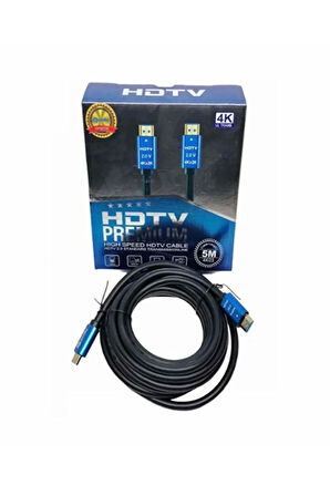 5 METRE 2.0 HDMI Kablo 4K@60Hz x 2K@144Hz Ethernet 18GBS Arc Hdtv 4Kx2K HDMI Kablosu