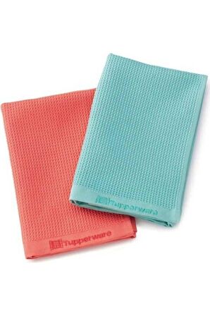 Tupperware Microfiber Cam Bezi 2'li