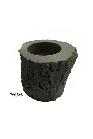 Beton Grubu Silikon Şeker Hamuru Dekor,sabun, Saksı Ve Mum Kalıbı