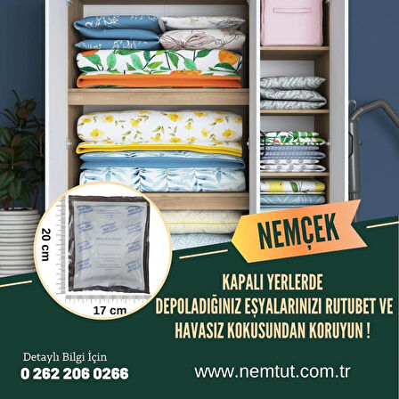 Nem Rutubet Korozyon Buhar Terleme Çekici Alıcı Tutucu Giderici Önleyici (1 PAKET) 250 gr