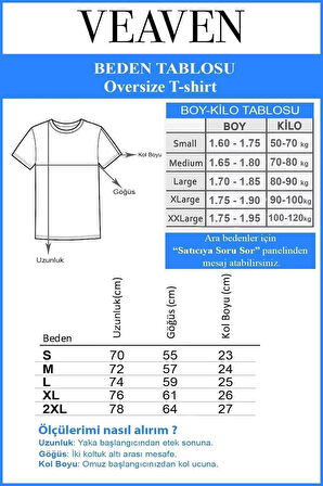 Kalp Baskılı Oversize Tshirt.