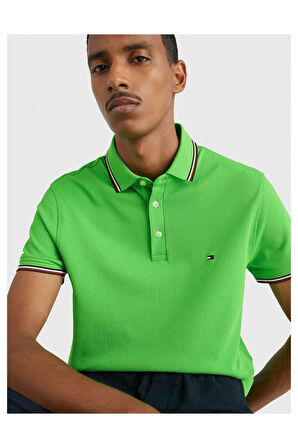 Erkek Dokuma Polo Yaka Kısa Kol T-Shirt