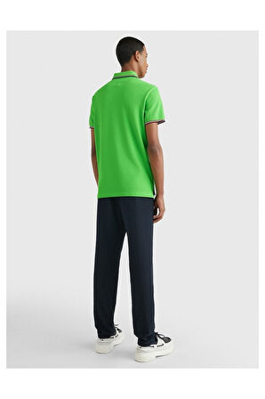 Erkek Dokuma Polo Yaka Kısa Kol T-Shirt