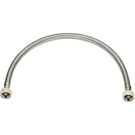 Adnoss UBM Çelik Bağlantı 3/8-3/8 50 Cm Bağlantı Hortumu