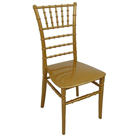 Mandella Silver Sandalye Tifany (6 adet) GOLD