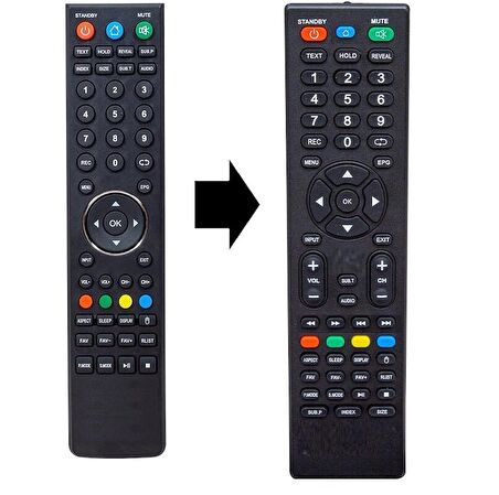 Dijitsu DJTV55M 4K Android Smar LED TV Kumandası