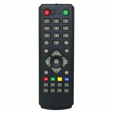 Megasat RAPID Uydu Alıcı Kumanda-Kasalı