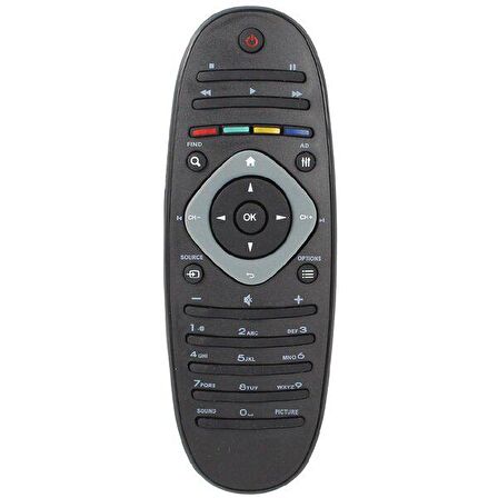 Philips 47PFL7666H/12 Uyumlu Smart Led Televizyon Kumandası