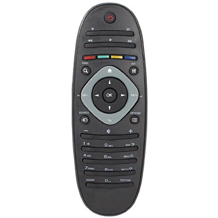 Philips 32PFL3506H/12 Uyumlu Televizyon Kumandası