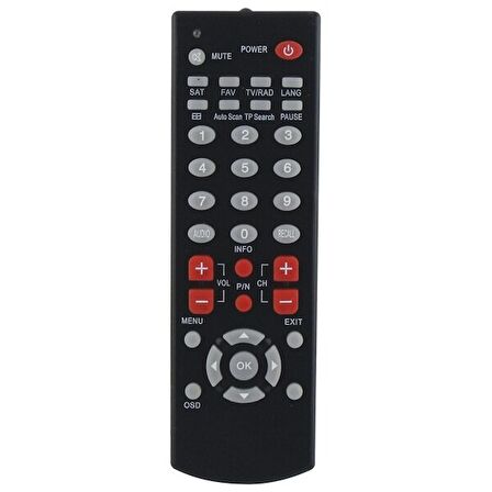 Hometech 9800 Uydu Alıcısı  Kumandası