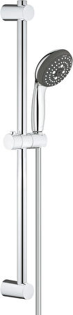 Grohe Vitalio Start 100 Sürgülü Duş Seti, 600 Mm Sürgülü Ray , 100Mm El Duşu 3 Akışlı , 1750 Mm Duş