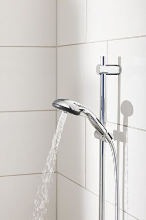 Grohe Vitalio Start 100 Sürgülü Duş Seti, 600 Mm Sürgülü Ray , 100Mm El Duşu 3 Akışlı , 1750 Mm Duş