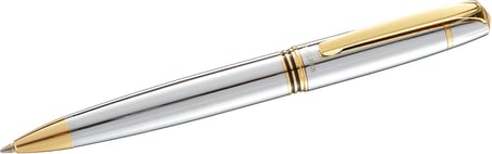 Steelpen Planet Serisi 0028T Krom Gold Tükenmez Kalem
