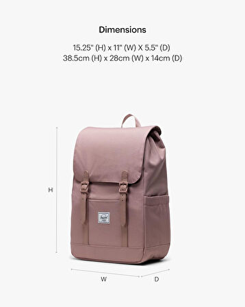 Herschel Herschel Retreat™ Small Backpack Herschel Retreat™ Küçük Sırt Çantası Unisex-Yetişkin