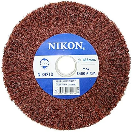 Nikon Zımpara Mop Auf Brite 165X30X25Mm 120 Kum