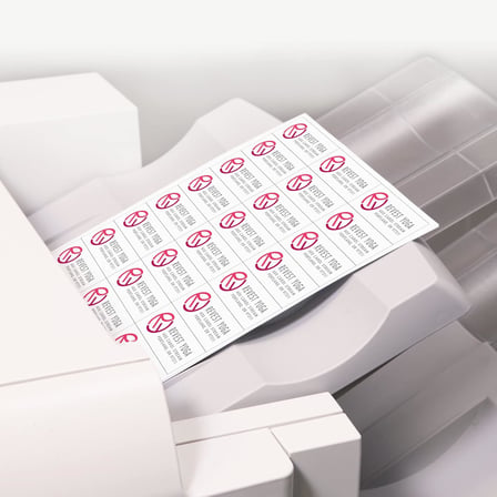 Avery Fotokopi Makineleri Için Yazdırılabilir Adres Etiketleri, 1-3/8" X 2-13/16", Beyaz, 2.400 Boş 