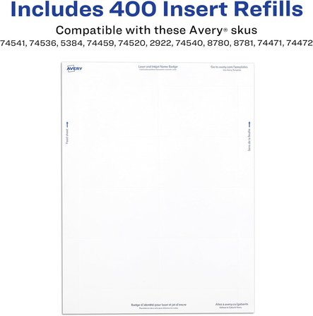 Avery L4786 Etiket Dolgu - 7,6 X 10,2 Cm - Box 300 (5392) - 5'Li Paket