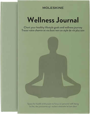 Moleskine Wellness Journal Theme Hardcover Notebook To Collect And Organise Your Wellness 13X21Cm 40