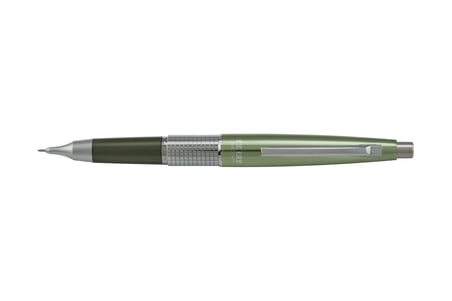 Pentel Kerry Uçlu Kurşun Kalem, Metal Gövdeli, Özel Tasarım, Sertlik Derecesi Hb 0.5 Mm Yeşil