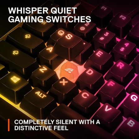 Steelseries Apex 3 Rgb Oyun Klavyesi 10 Bölgeli Rgb Aydınlatma Ip32 Su Geçirmez Birinci Sınıf Manyet
