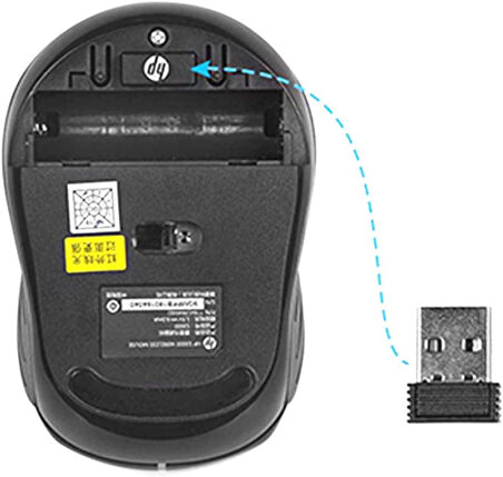 Hp S3000 2.4 Ghz Wireless 2400Dpi Kablosuz Mouse 3 Butonlu