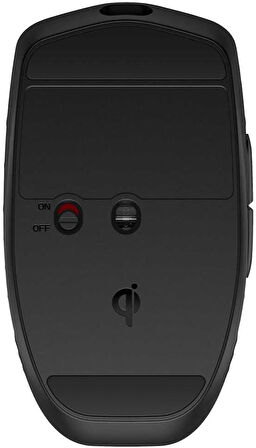 Hp 690 Qi Şarjlı Kablosuz Fare/24 Ay Pil Ömrü/4000 Dpi'Ye Kadar Çoklu Yüzey İzleme/Aes 128 Bit Şifre