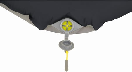 Outwell Sleepin Single 7.5 Cm Yalıtımlı Şişme Mat Blk.