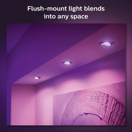 Philips Hue Centura Akıllı 3'Lü Gömme Spot 3X4.2W (Alüminyum)