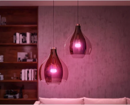 Philips Hue Wca 9W E27 Renkli Akıllı Ampul 3'Lü Başlangıç Seti, Hue Bridge Dahildir