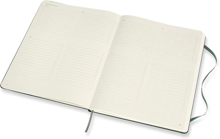 Moleskine Pro Notebook Profesyonel Çalışma Not Defteri (Elastik Kilitli Sert Kapak, Ekstra Büyük 19 