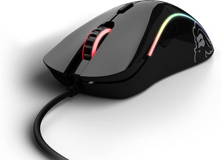 Glorious Model D Minus Rgb Kablolu Bamf Sensörlü 12000 Dpi 62 Gram Gaming Mouse Parlak Siyah