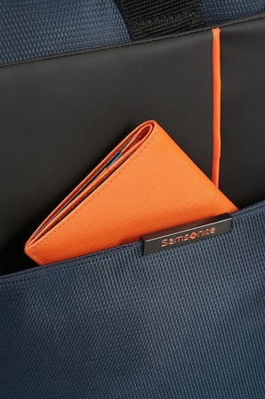 Samsonite 16N-01-003 Qibyte Notebook El Çantası, Mavi, 17,3"