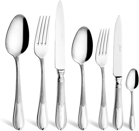 Jumbo 3401 84 Parça 12 Kişilik Çatal Kaşık Bıçak Seti